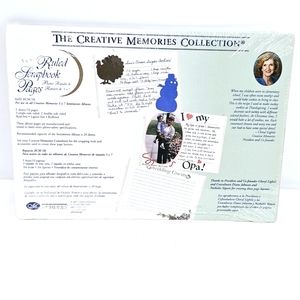 Creative Memories 5x7 Ruled Scrapbook Refill Pages RCM-5R Retired New
